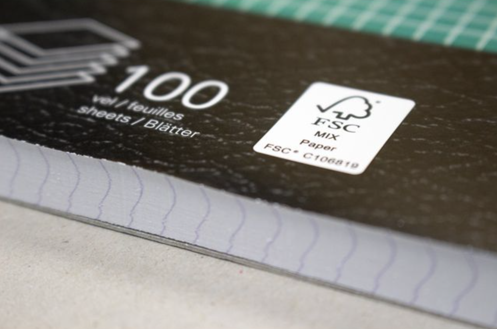 Kangaro A4 Notepad, 5mm squares, 90gr