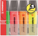 Surligneurs abricot et parme - Set de 4 assortis