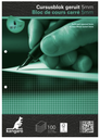 A4 Notepad, 5mm squares, 100 pages, 90gr