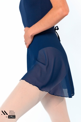 Jupe bleue pour les niveaux 5-6 (Classique-fille)