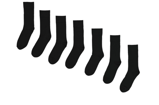 Chaussettes noires  filles & garçons (Contemporain)